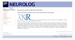 Desktop Screenshot of neurolog.i3s.unice.fr