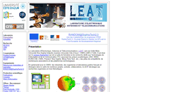 Desktop Screenshot of leat.unice.fr