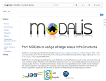 Tablet Screenshot of modalis.polytech.unice.fr